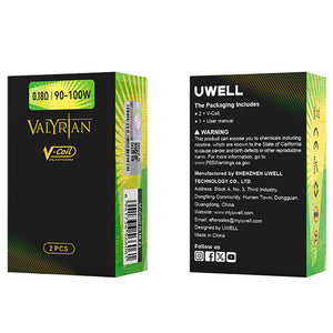 Uwell V-Coil Platform for for Valyrian 2 Tank, Valyrian 2 Pro Tank,Valyrian 3 Tank,Valyrian 4 Tank (2pcs/pack)